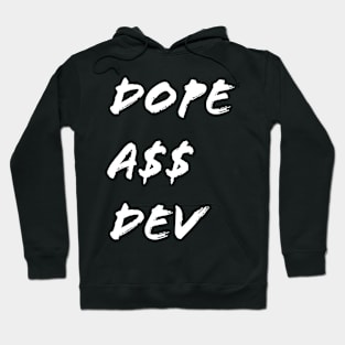 Dope A$$ Dev - White Hoodie